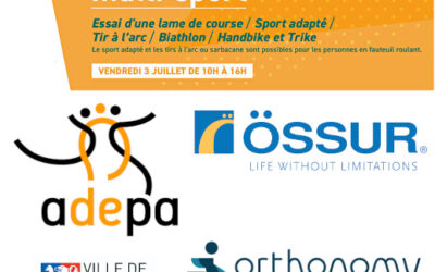 Journée multisports ADEPA-OSSUR-ORTHONOMY
